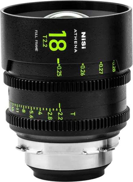 NiSi Cine Lens Athena Prime 18mm T2.2 PL-Mount, obiective cinematice
