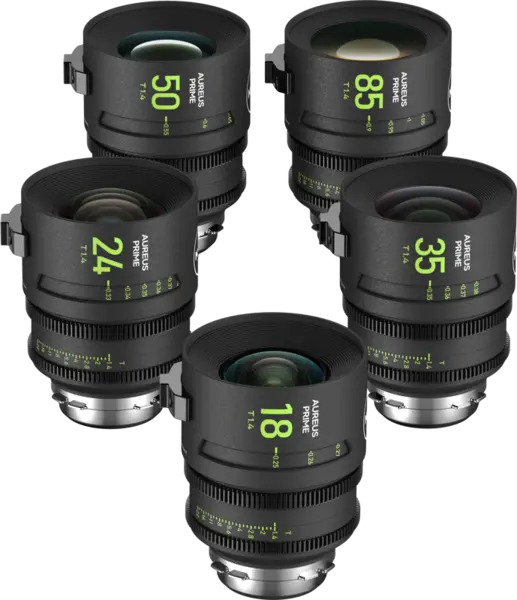 NiSi Cine Lens Set Aureus Prime PL-Mount