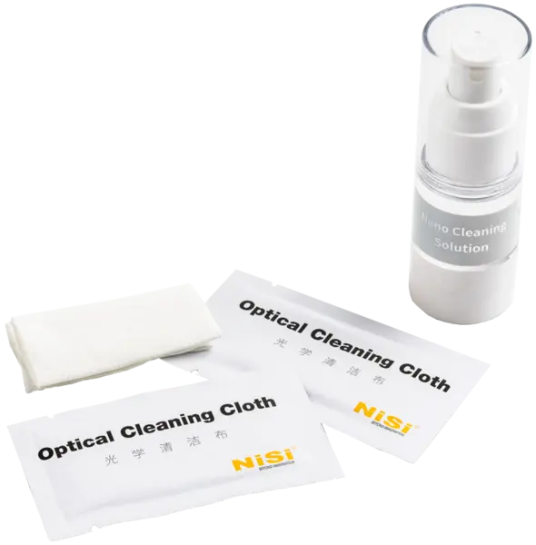 NiSi Cleaning Kit Nano Optical, Solutie curatare obiectiv/filtre