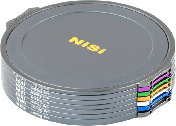 NiSi JetMag Pro Adapter Ring Kit (incl. Front Cap) 77mm, Kit capac protectie si inel reductie