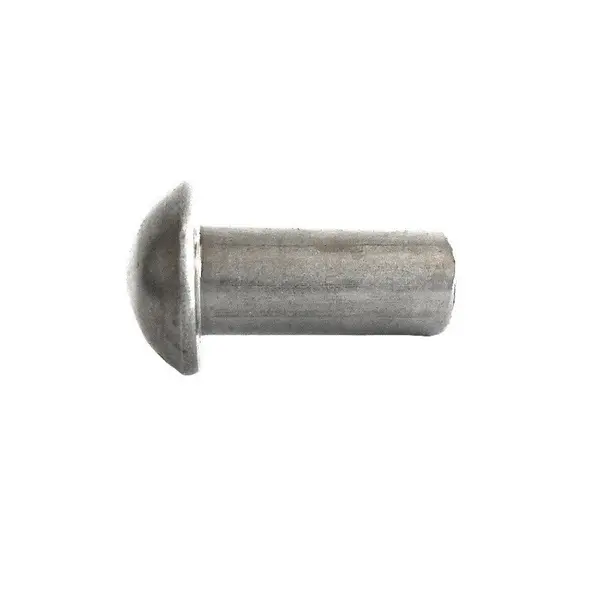 Nit Cap Semirotund DIN 660 Aluminiu, 2 x 5