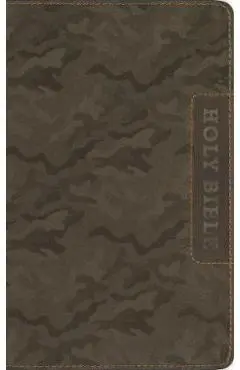 Niv, Boys' Bible, Leathersoft, Brown Camo, Comfort Print - Zondervan