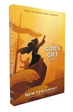 Niv, God's Gift for Kids New Testament with Psalms and Proverbs, Pocket-Sized, Paperback, Comfort Print - Zondervan