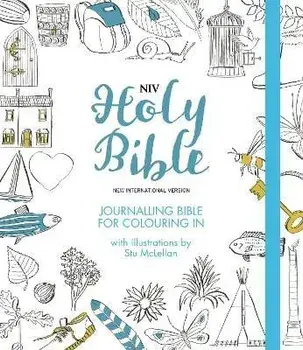 NIV Journalling Bible for Colouring In. With unlined margins and illustrations to colour in, Hardback/New International Version