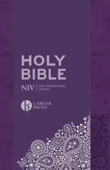 NIV Larger Print Personal Purple Soft-Tone Bible, Paperback/New International Version