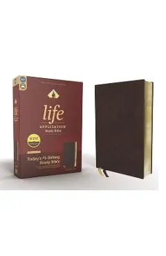 Niv, Life Application Study Bible, Third Edition, Bonded Leather, Burgundy, Red Letter Edition - Zondervan