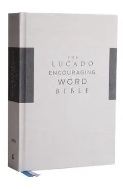 Niv, Lucado Encouraging Word Bible, Gray, Cloth Over Board, Comfort Print: Holy Bible, New International Version - Max Lucado