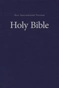 NIV, Pew and Worship Bible, Hardcover, Blue/Zondervan