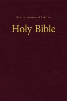 NIV, Pew and Worship Bible, Hardcover, Burgundy, Hardcover/Zondervan