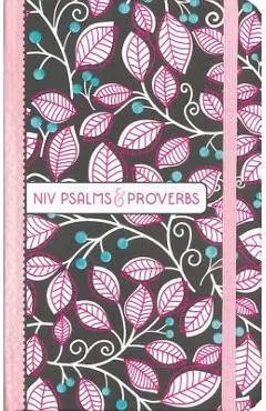 Niv, Psalms and Proverbs, Hardcover, Pink, Comfort Print: Poetry and Wisdom for Today - Zondervan