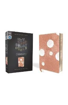 Niv, Teen Study Bible, Compact, Leathersoft, Peach, Comfort Print - Lawrence O. Richards