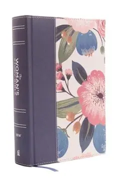 NIV, the Woman's Study Bible, Cloth Over Board, Blue Floral, Full-Color: Receiving God's Truth for Balance, Hope, and Transformation - Dorothy Kelley Patterson