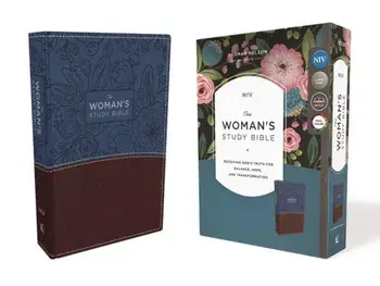 NIV, the Woman's Study Bible, Imitation Leather, Blue/Brown, Full-Color: Receiving God's Truth for Balance, Hope, and Transformation, Hardcover/Dorothy Kelley Patterson