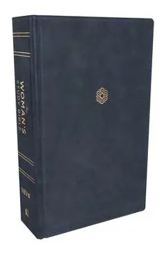 Niv, the Woman's Study Bible, Leathersoft, Blue, Full-Color, Thumb Indexed: Receiving God's Truth for Balance, Hope, and Transformation - Dorothy Kelley Patterson
