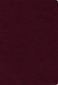 NIV, Thinline Bible, Bonded Leather, Burgundy, Red Letter Edition/Zondervan