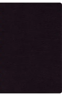 NIV, Thinline Bible, Giant Print, Bonded Leather, Black, Red Letter Edition - Zondervan