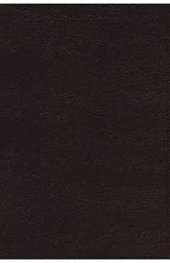 Niv, Thinline Bible, Passaggio Setting, Leathersoft, Black, Red Letter, Comfort Print: Elegantly Uniting Single and Double Columns Into One Passaggio - Zondervan