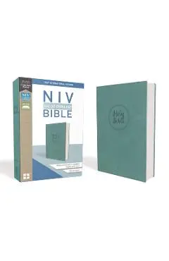 NIV, Value Thinline Bible, Imitation Leather, Blue - Zondervan