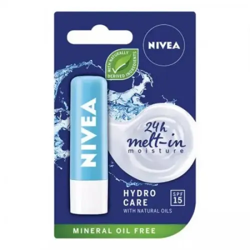 Nivea balsam de buze Hydro Care, 4.8g Zephyr Labs