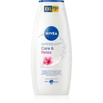 NIVEA Care & Relax 2 in 1 spuma de baie si gel de dus