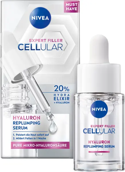 Nivea Cellular Ser cu acid hialuronic Expert Filler, 15 ml