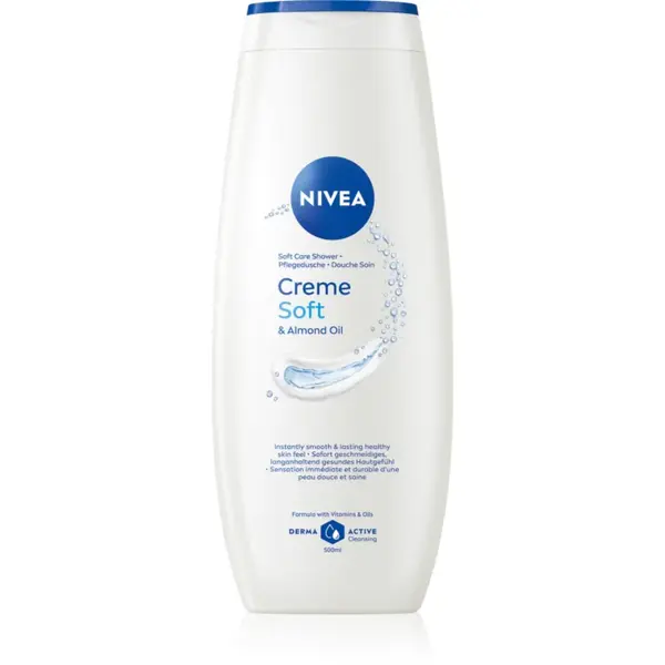 Nivea Creme Soft gel cremos pentru dus maxi 500 ml