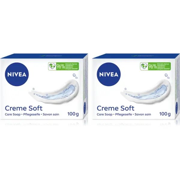 NIVEA Creme Soft săpun solid ambalaj economic