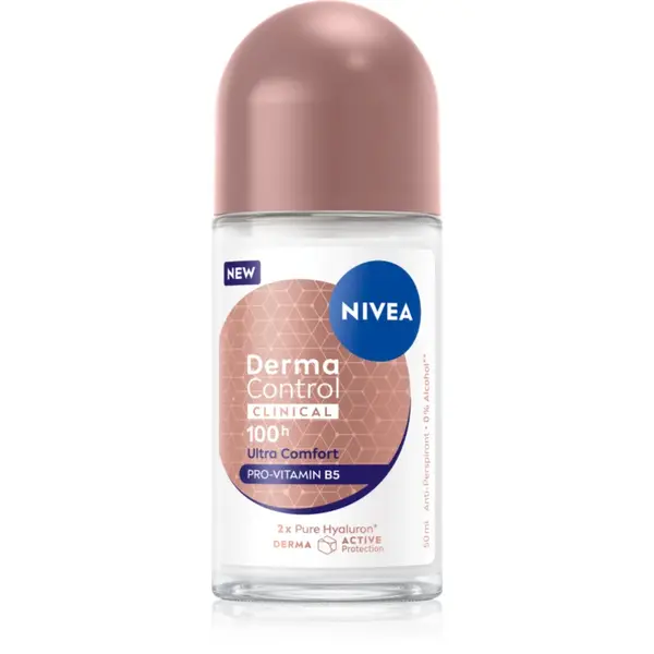 NIVEA Derma Control Clinical Ultra Comfort deodorant roll-on antiperspirant 50 ml