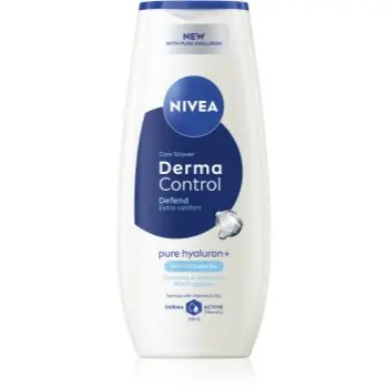 NIVEA Derma Control Defend gel calmant pentru dus cu acid hialuronic