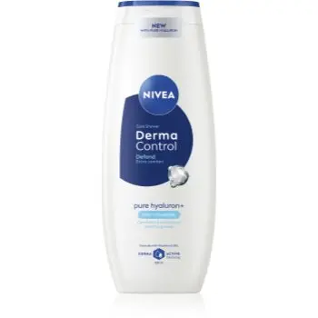 NIVEA Derma Control Defend gel calmant pentru dus cu acid hialuronic