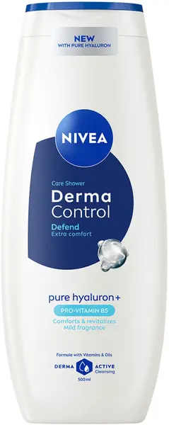 Nivea Derma Control Gel de duș Defend, 500 ml