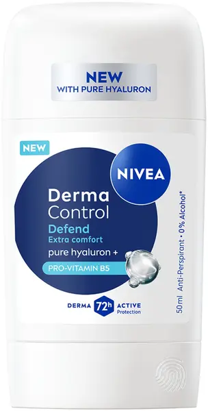 Nivea Derma Control Stick antiperspirant Defend, 50 ml