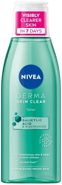 Nivea Derma Skin Clear Toner facial, 200 ml