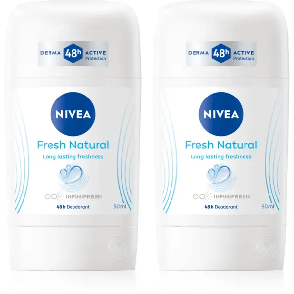 NIVEA Fresh Natural deodorant stick ambalaj economic