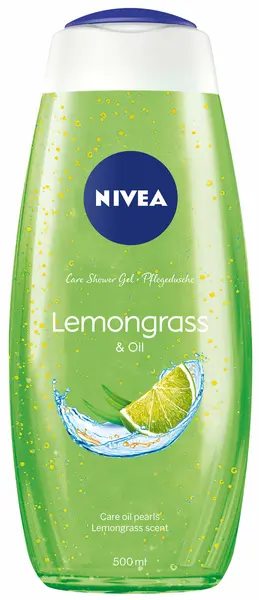 Nivea Gel de duș Lemongrass & Oil, 500 ml