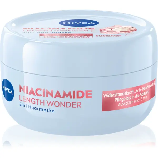 NIVEA Length Wonder mască cu efecte de reînnoire și de întinerire pentru păr 200 ml