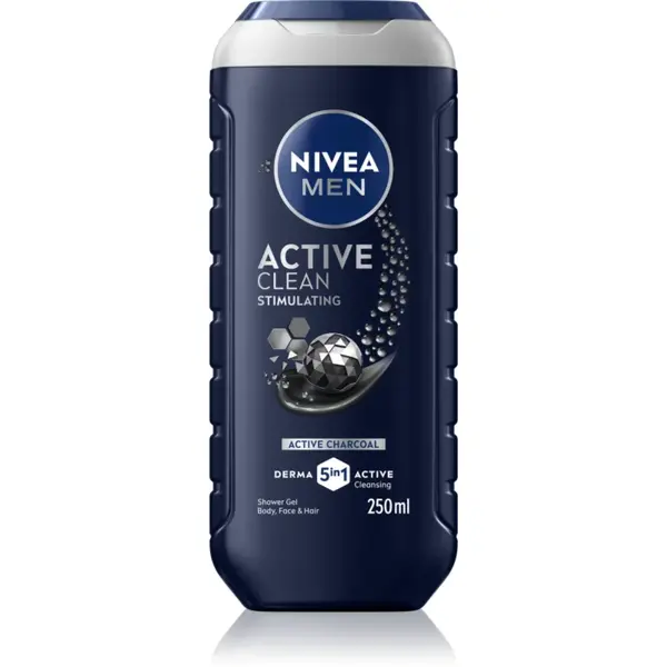 Nivea Men Active Clean gel de duș pentru barbati 250 ml