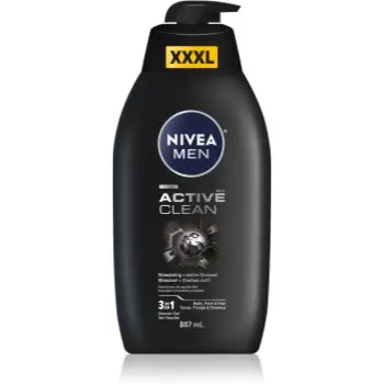 NIVEA MEN Active Clean gel de duș pentru barbati