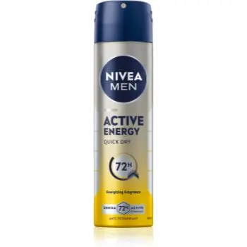 NIVEA MEN Active Energy spray anti-perspirant pentru barbati