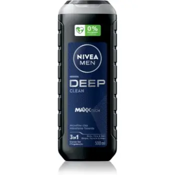 NIVEA MEN Deep Gel de duș pentru bărbați