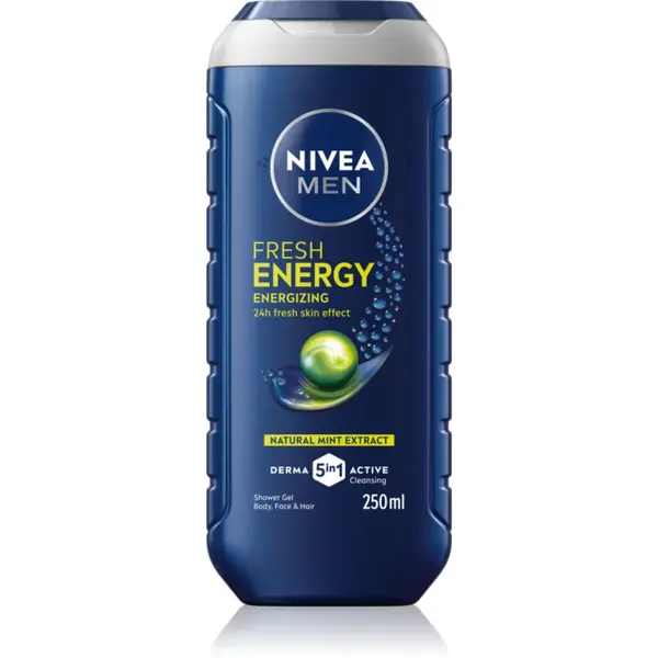 NIVEA MEN Fresh Energy gel de duș pentru barbati 250 ml