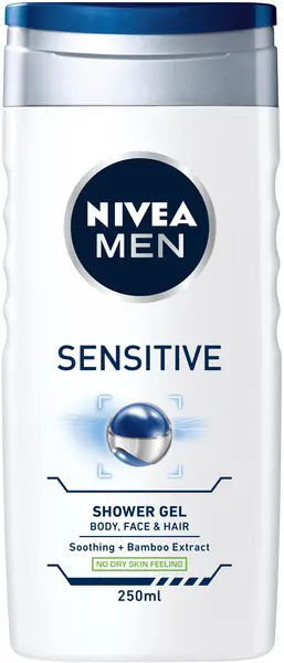 Nivea Men Gel de duș Sensitive, 250 ml