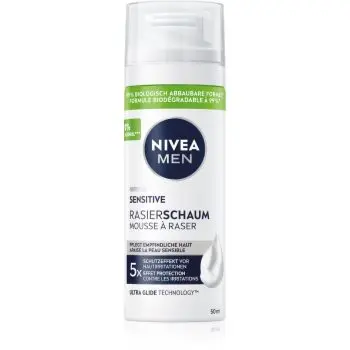 NIVEA MEN Sensitive spumă pentru bărbierit pentru barbati