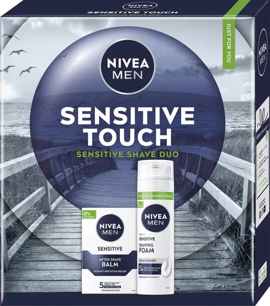 Nivea Men Set cadou Sensitive Touch, 2 piese