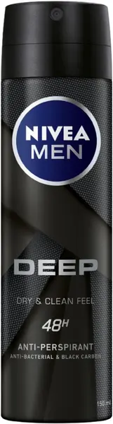 Nivea Men Spray deodorant Deep, 150 ml