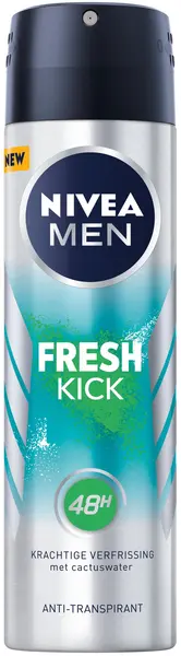 Nivea Men Spray deodorant Fresh Kick, 150 ml