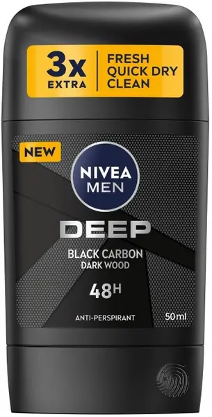 Nivea Men Stick antiperspirant Deep, 50 ml