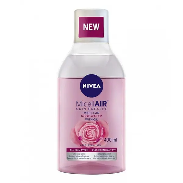 NIVEA MicelAir Apă micelară cu ulei de trandafiri Volum 400 ml