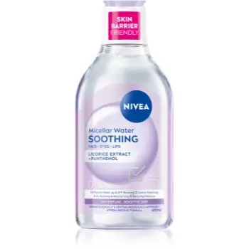 NIVEA Micellar Soothing apa pentru curatare cu particule micele pentru piele sensibilă