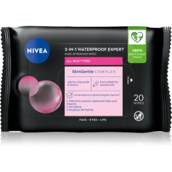 NIVEA Micellar Waterproof servetele micelare decorative
